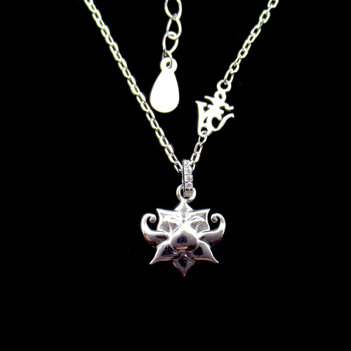 Silver Zircon Necklace