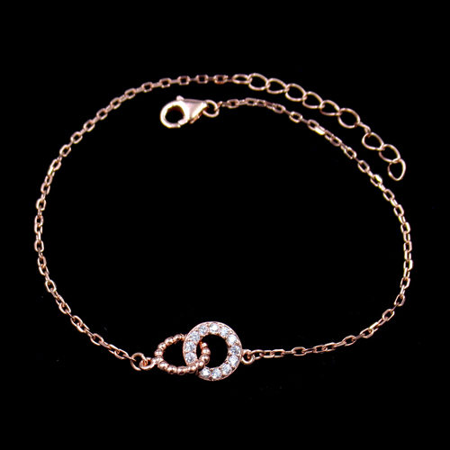 Silver Zircon Bracelet