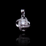 Silver Zircon Pendant
