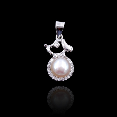 Silver Pearl Pendant