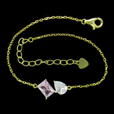 Silver Zircon Bracelet