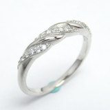 Silver Zircon Ring