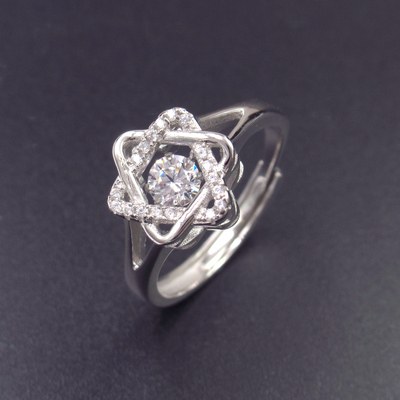 Silver Zircon Ring