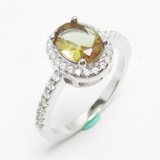 Silver Zircon Ring