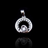 Silver Zircon Pendant