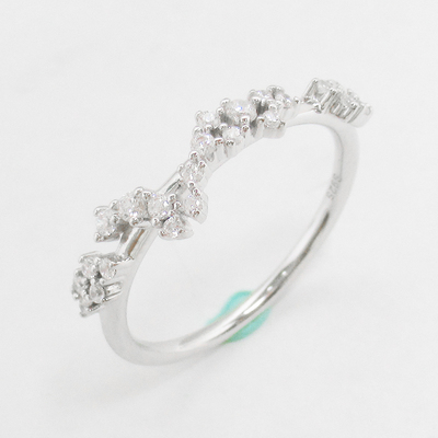 Silver Zircon Ring
