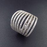 Silver Zircon Ring