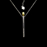 Silver Plain Necklace