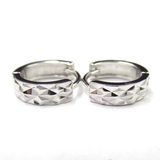 Silver Plain Huggies
