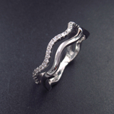 Silver Zircon Ring