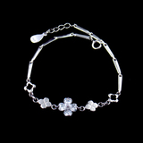 Silver Zircon Bracelet