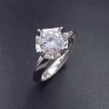 Silver Zircon Ring