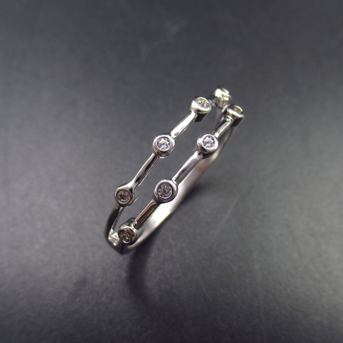 Silver Zircon Ring
