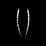 Silver Plain Earrings