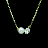 Silver Pearl Necklace