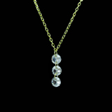 Silver Zircon Necklace