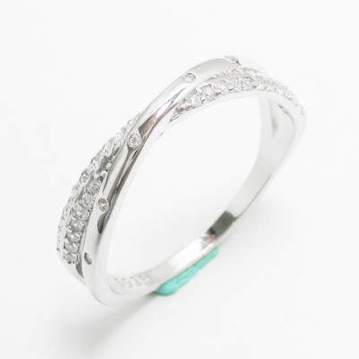 Silver Zircon Ring