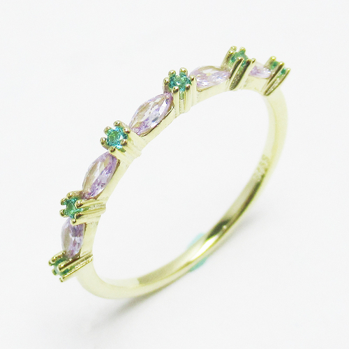 Silver Zircon Ring
