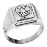 Silver CNC Plain Men Ring