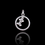 Silver Zircon Pendant
