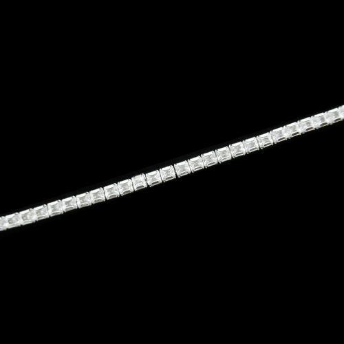 Silver Zircon Bracelet