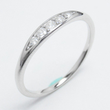 Silver Zircon Ring