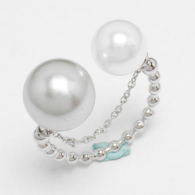 Silver Pearl Ring