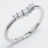 Silver Zircon Ring