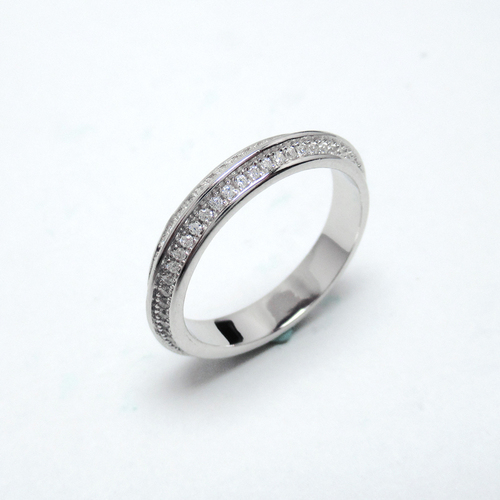 Silver Zircon Ring