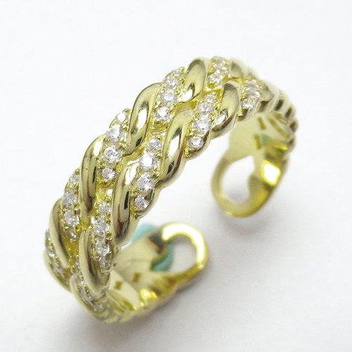 Silver Zircon Ring