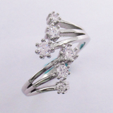 Silver Zircon Ring
