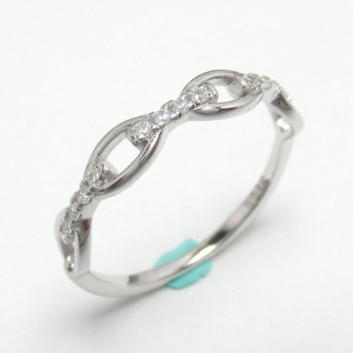 Silver Zircon Ring