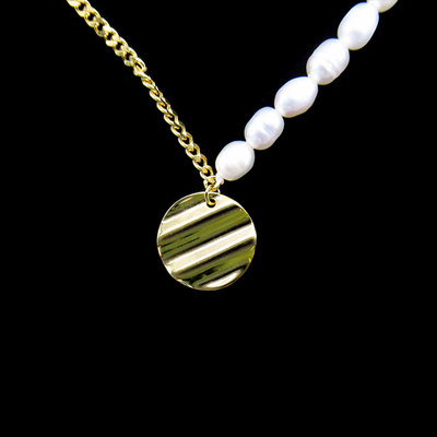 Silver Pearl Necklace