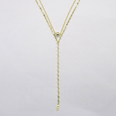 Silver Plain Necklace