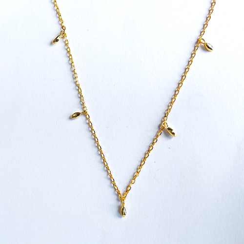 Silver Plain Necklace
