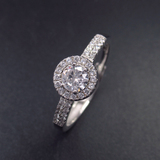 Silver Zircon Ring