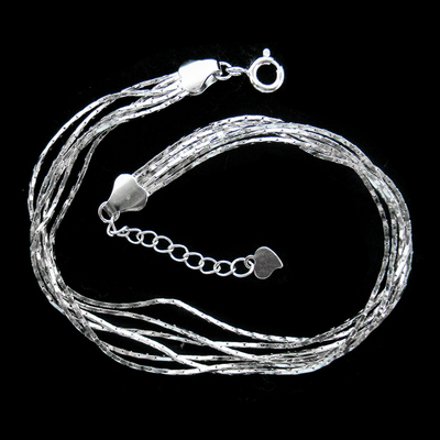 Silver Plain Bracelet