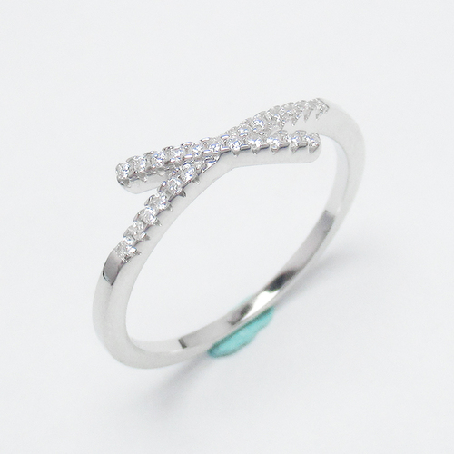 Silver Zircon Ring
