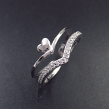 Silver Zircon Ring