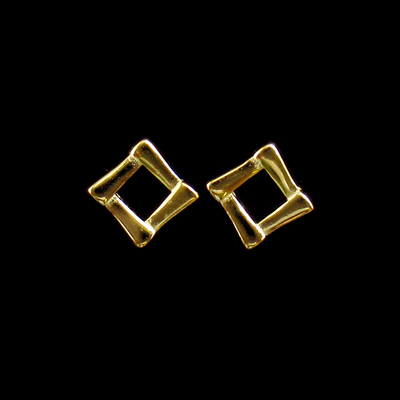 Silver Plain Ear Stubs