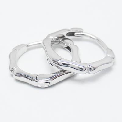 Silver Plain Huggies
