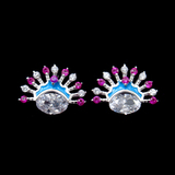 Silver Plain Earrings