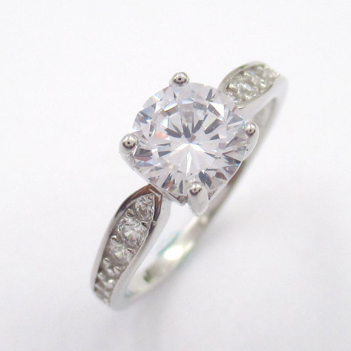 Silver CZ Ring