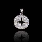 Silver Zircon Pendant