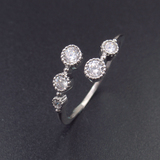 Silver Zircon Ring