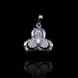 Silver Zircon Pendant