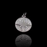 Silver Zircon Pendant