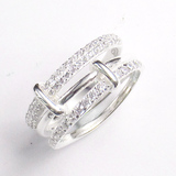 Silver Zircon Ring