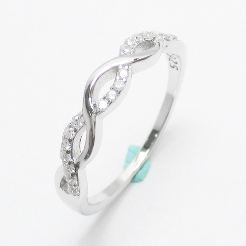 Silver Zircon Ring