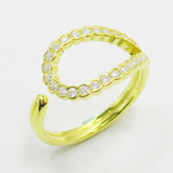 Silver Zircon Ring